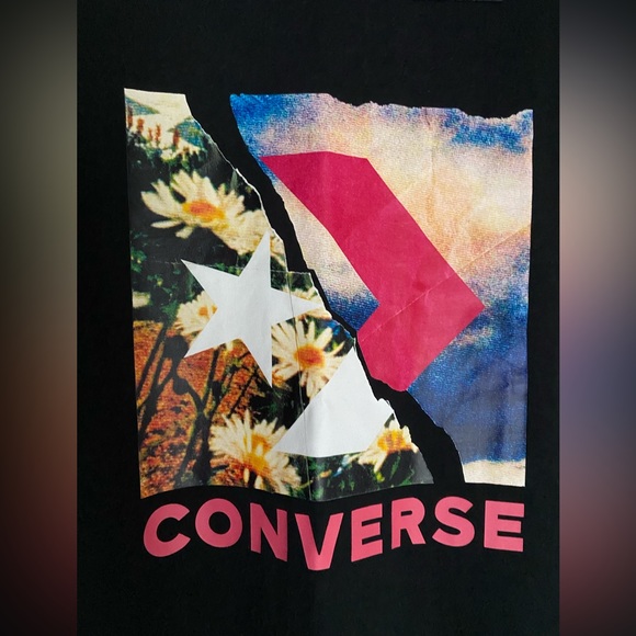 Converse | Star Chevron Wellness Graphic Tee Size L NWT - Picture 3 of 5